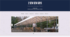 Desktop Screenshot of 2sewsewguys.com